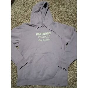 Kelsea Ballerini Patterns Album Tour Hoodie Purple Lavender Graphic Sweatshirt M